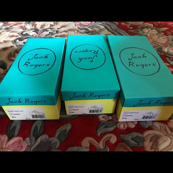 Jack Rogers Gold Navajo Hamptons Palm Beach Sandal - Picture 8 of 8